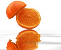 Oranges are low calories and high in vitamins