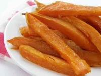 Sweet potato fries can be a perfect snack food between meals