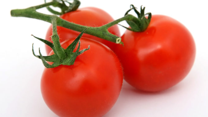 Tomatoes are high in lycopene
