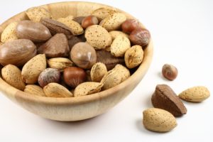 Bowl of mixed nuts