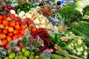 Fresh vegetables are the basis of the Paleo Diet